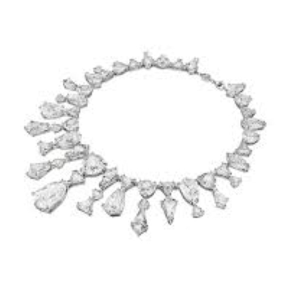 Swarovski Ariana Grande Statement Crystal Necklace discontinued $2500. Last one - Picture 5 of 17
